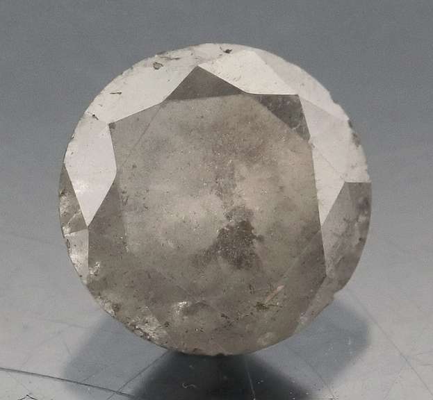 Elegant .77ct silver Diamond solitaire