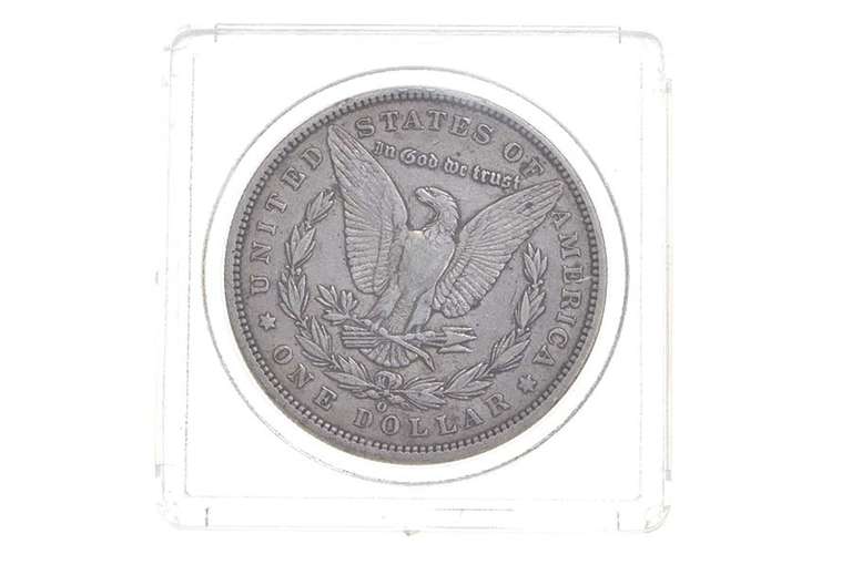 1895-O Morgan Silver Dollar