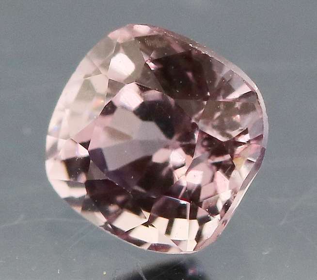 Rare .56ct untreated silver-pink Spinel