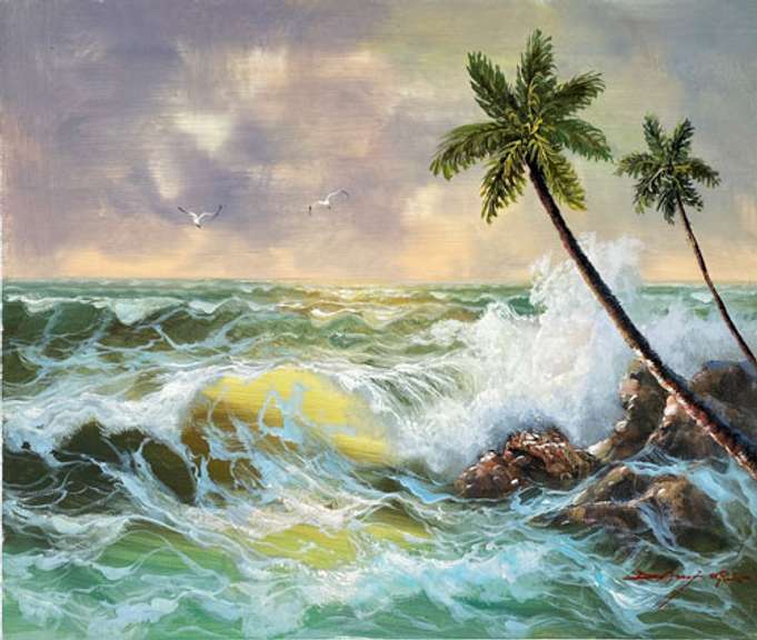 VERY BEAUTIFUL PAINTING ON CANVAS