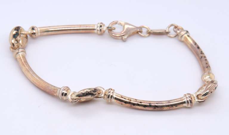 Vintage Italian 925 Sterling Silver Bracelet