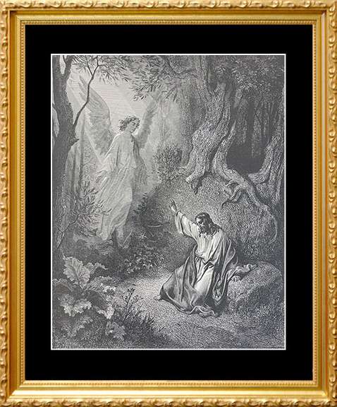 Gustav Dore, The Agony in the Garden