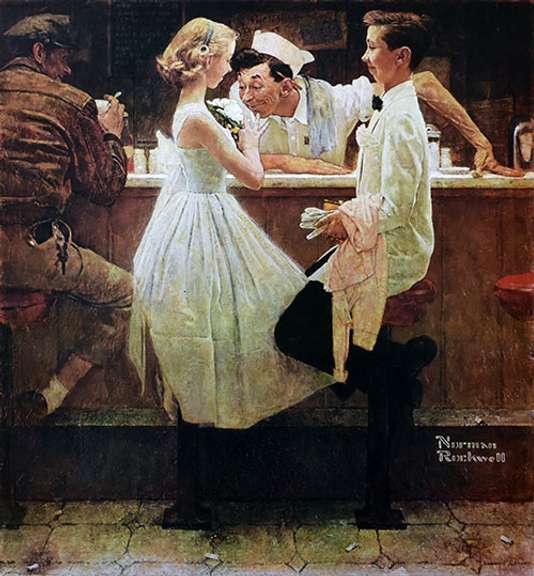 Norman Rockwell, After The Prom