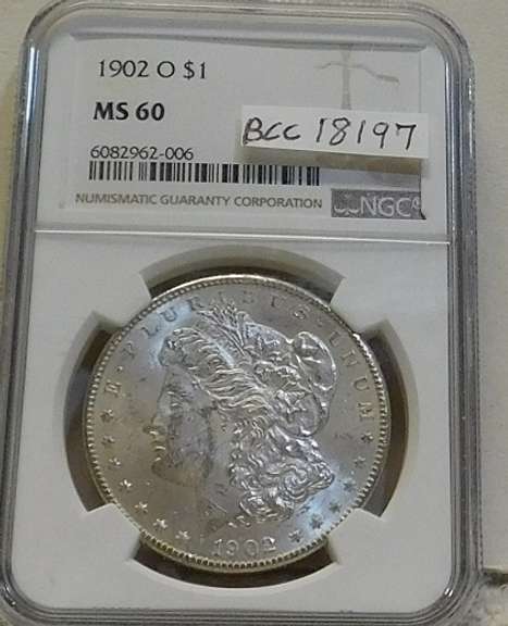 1902-O Morgan Dol NGC MS-60