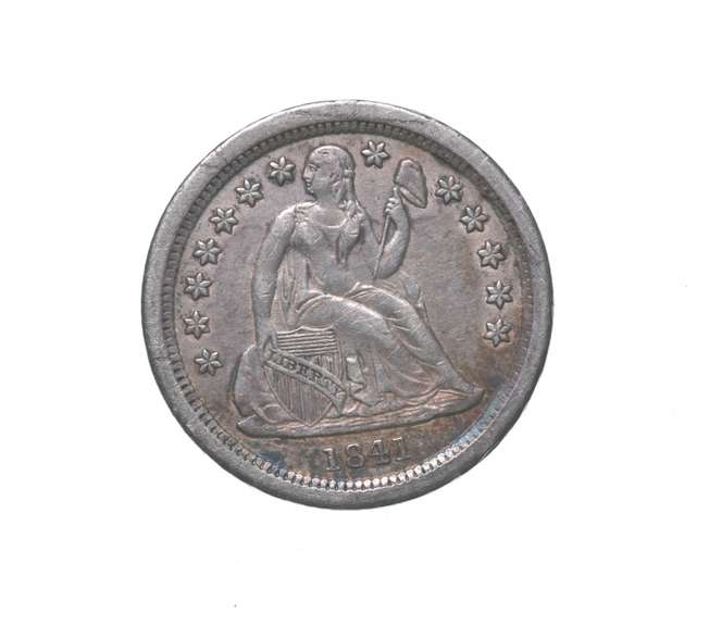 1841-O Seated Liberty Dime