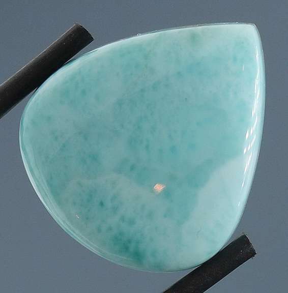 Collectors 16.65ct cloud blue Larimar cabochon