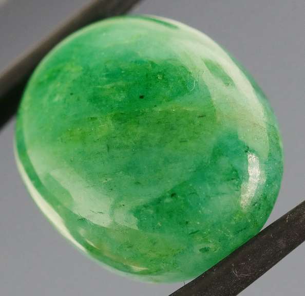 Huge natural 23.90ct Zambian Emerald cabochon