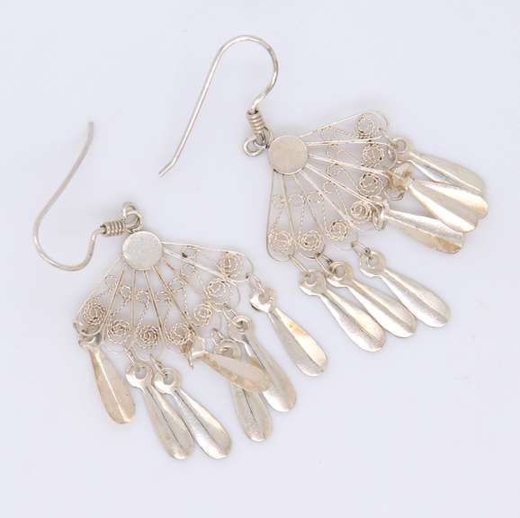 925 Sterling Silver Dangle Earrings