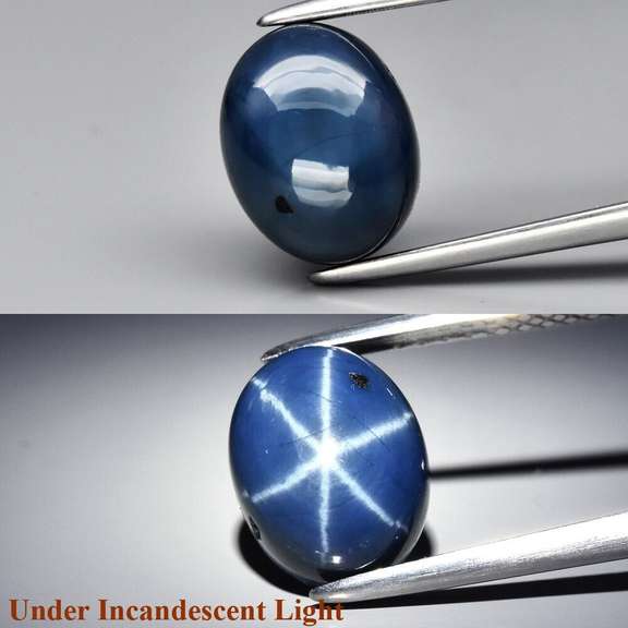 Stunning 4.11ct royal blue Star Sapphire