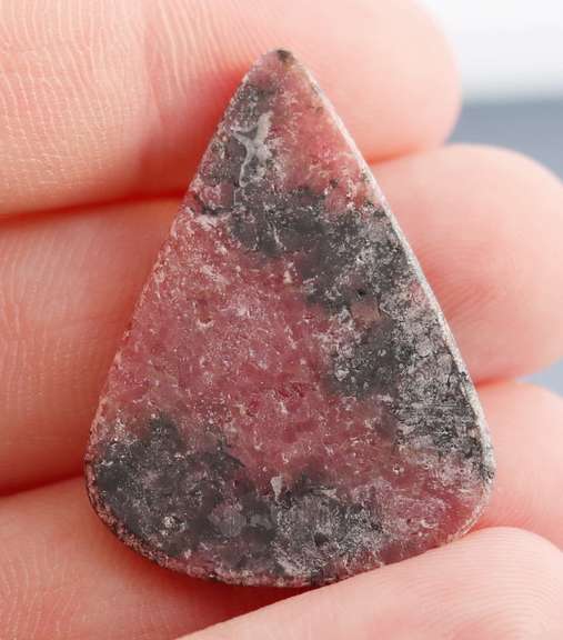 Awesome 35.09ct Argentinian Rhodonite cabochon