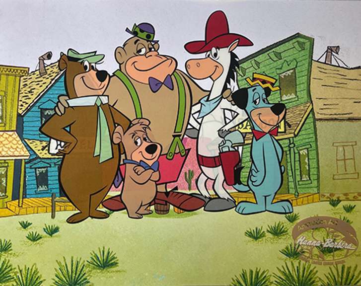 Hanna Barbera, Friends in the West