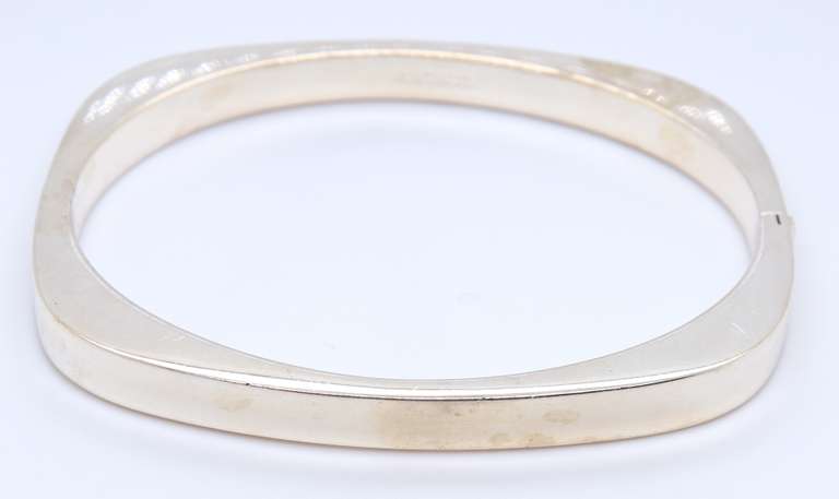 Vintage 925 Sterling Silver Bangle Bracelet
