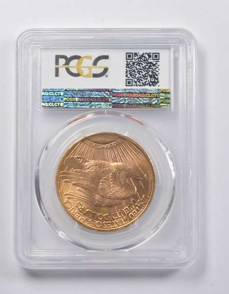 MS64 1923 $20 Saint-Gaudens Gold Double Eagle PCGS