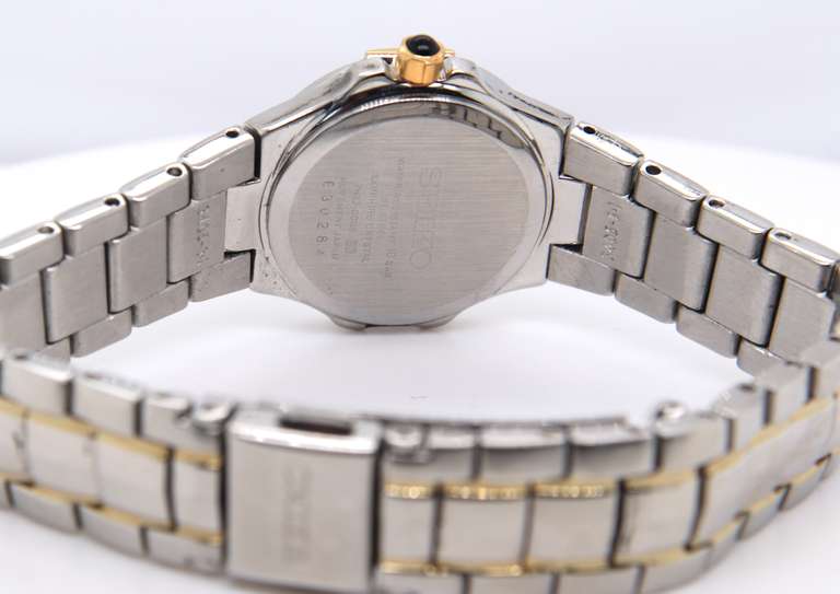 Seiko Couture Two Tone Quartz Watch