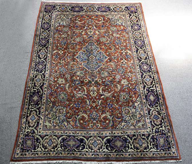 Authentic Persian Sarouk 7.0x10.0