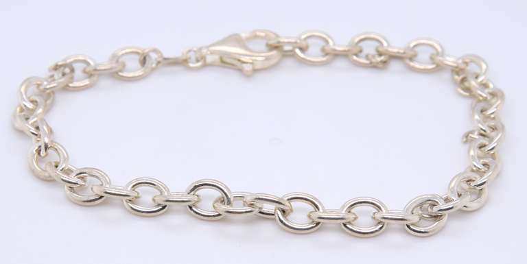 Vintage Italian 925 Sterling Silver Bracelet