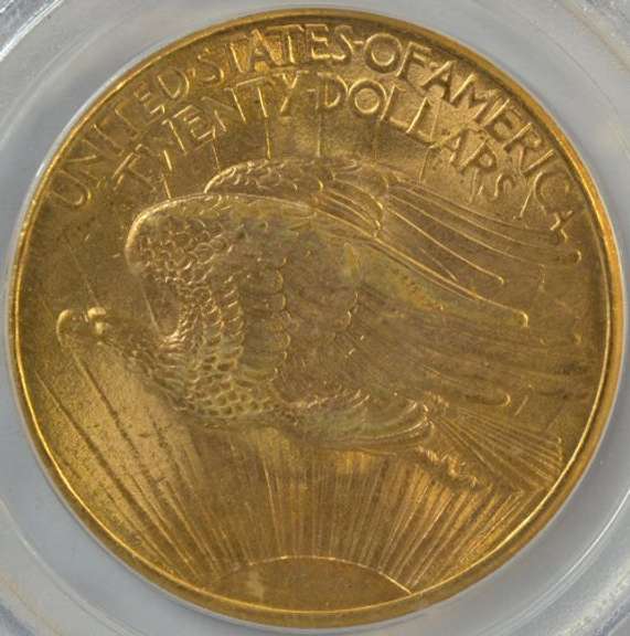 Super PCGS MS64 graded 1908 No Motto St. Gaudens $20 Gold