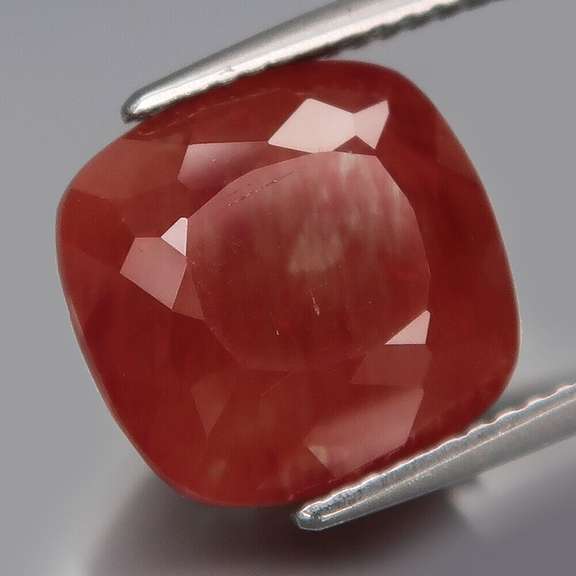 Large collectors 6.29ct blood orange Andesine Labradorite
