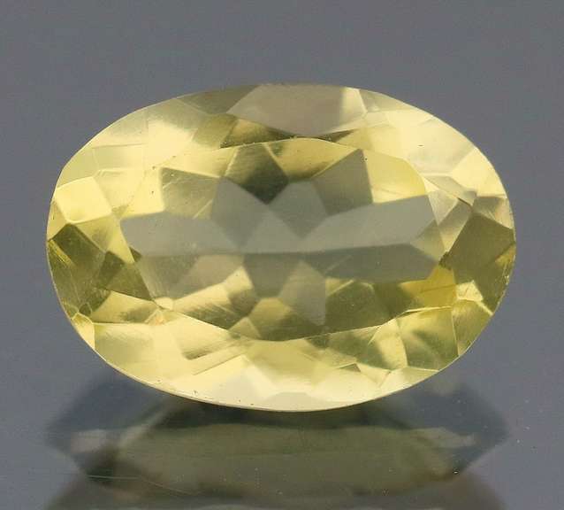 Glittering 3.41ct lemon yellow Citrine