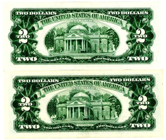 2 Nicer 1963 $2 Red Seal US Notes