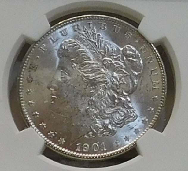 1901-O Morgan Dol NGC MS-60