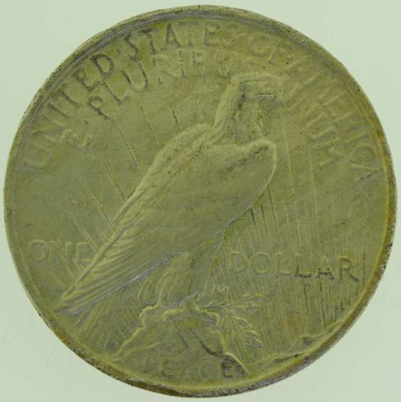 1924 $1 Silver Peace Dollar Coin