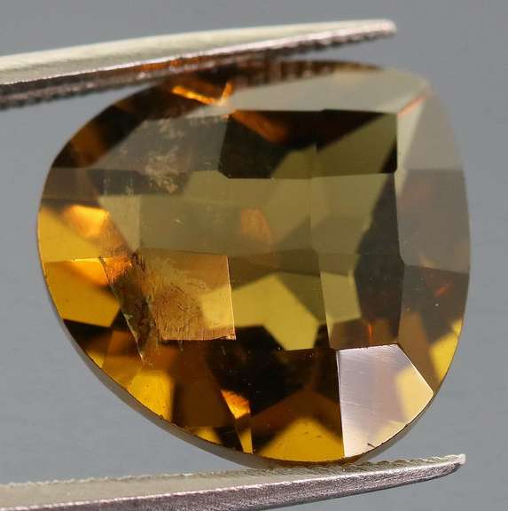 Amazing 6.34ct pear cut Citrine