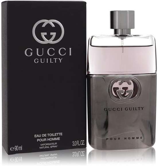 Gucci Guilty 3 Ounce Eau De Toilette, New In Box.