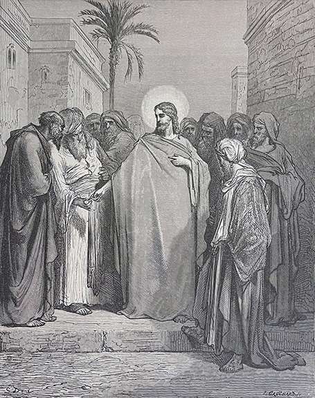Gustav Dore, Jesus and the Tribute Money