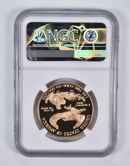 PF70 UCAM 1995-W $50 American Gold Eagle 1 Oz. .999 Fine Gold NGC