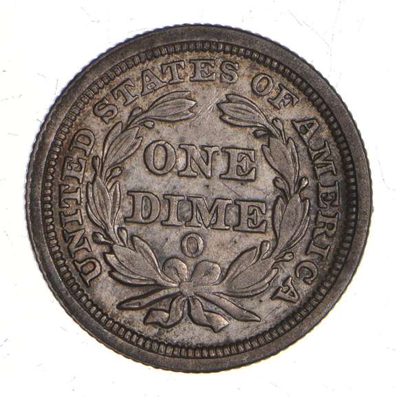 1853-O Seated Liberty Dime - Choice