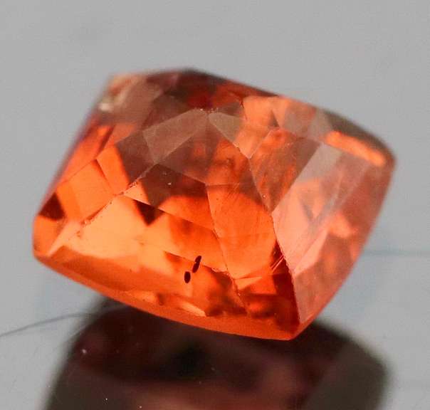 Excellent .60ct open color blood orange Spinel