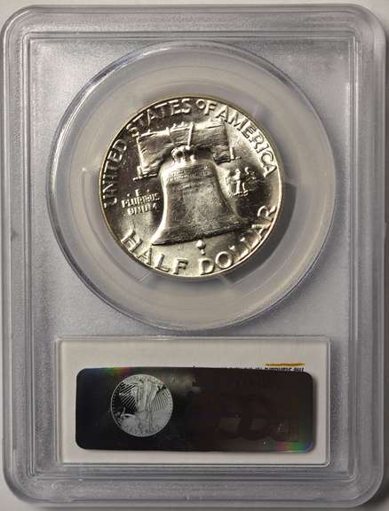 1963 Franklin Half Dollar PCGS MS64