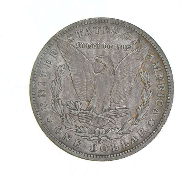 1892-CC Morgan Silver Dollar