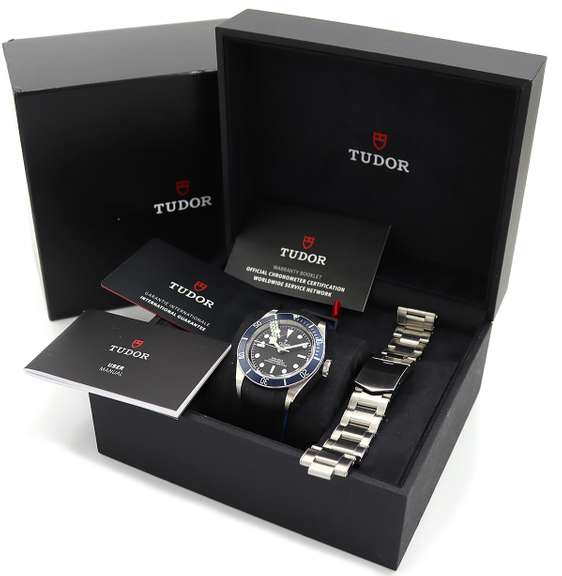Tudor Black Bay 79230B, 41mm, Blue Bezel, Steel W/ Box & Papers