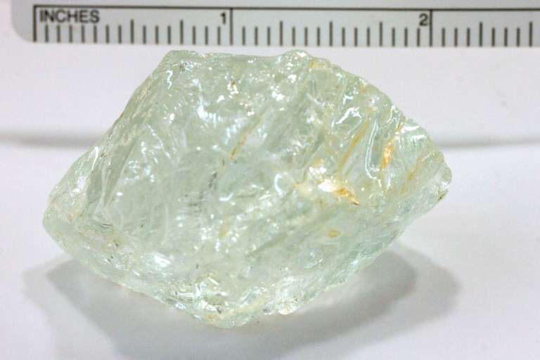 Faceted Grade Natural Aquamarine Crystal
