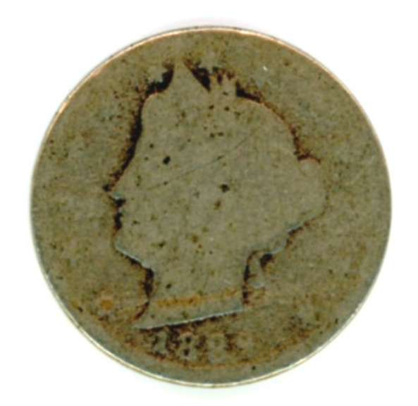 1889 Liberty 'V' Nickel