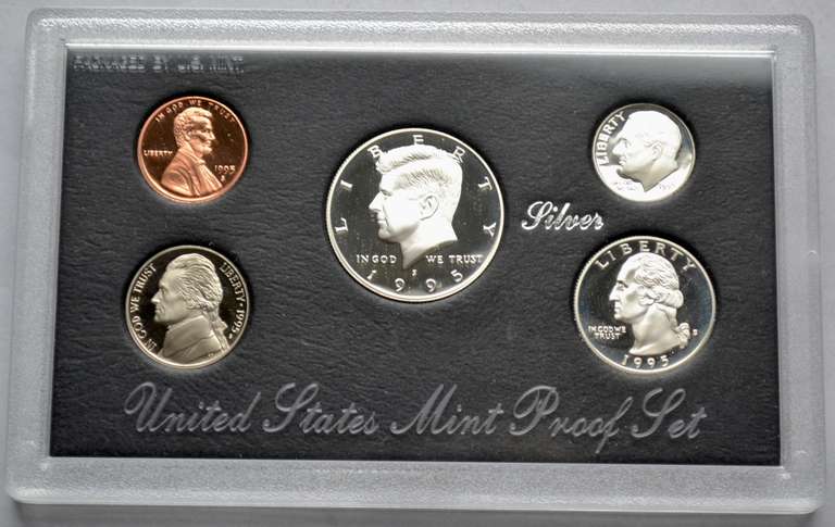1992 Premier Silver &1995 Silver Proof Sets