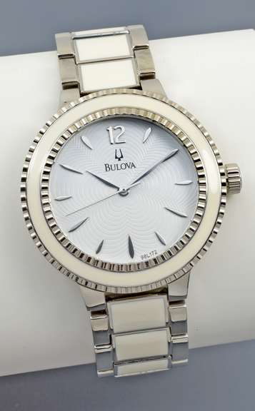 Sporty Men's Bulova Two-Tone Quartz Watch