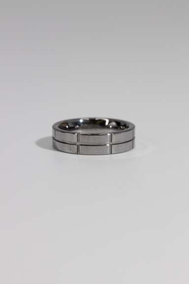 6mm Tungsten Carbide Wedding Band w/ Mirror Finish Size 9