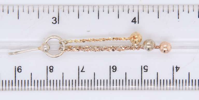 Group Lot of 2 Vintage 925 Sterling Silver Dangle Earrings