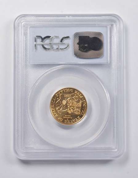 MS70 1992-W $5 Columbus Commemorative Gold Coin PCGS