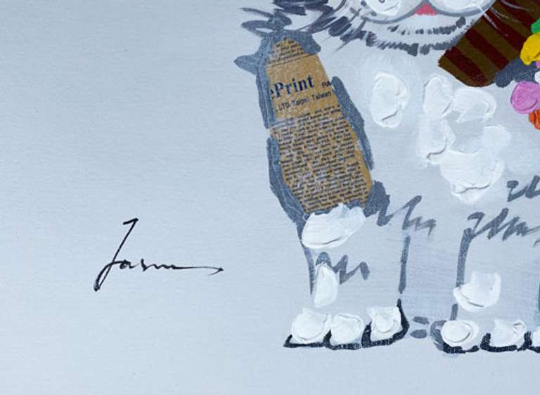 UNIQUE AND BEAUTIFUL PAINTING ON CANVAS