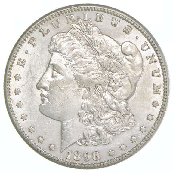 1898-S Morgan Silver Dollar
