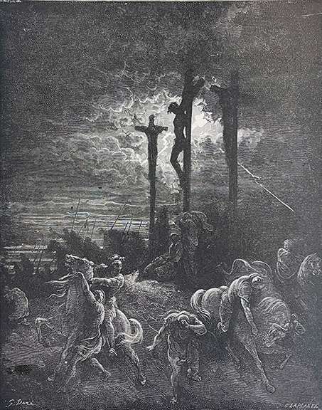 Gustav Dore, Close of the Crucifiction