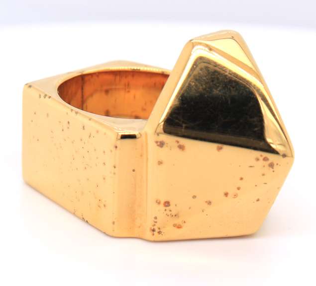 YSL Clou De Paris Pyramid Ring