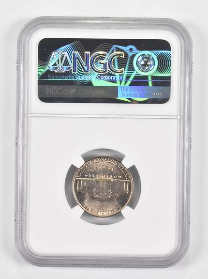 MS66 5FS 1947 Jefferson Nickel - Graded NGC
