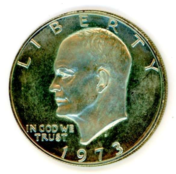 1973-S Silver Proof Eisenhower Dollar