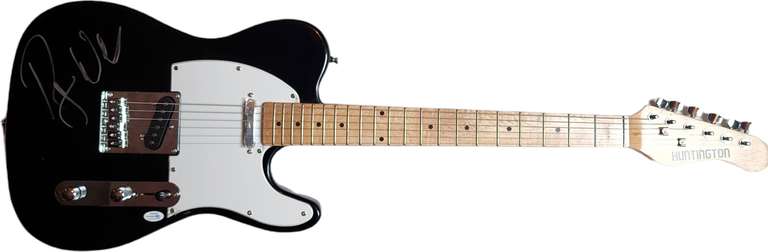 Pink Floyd Roger Waters Autographed Signed Huntington Guitar UACC RD AFTAL ACOA