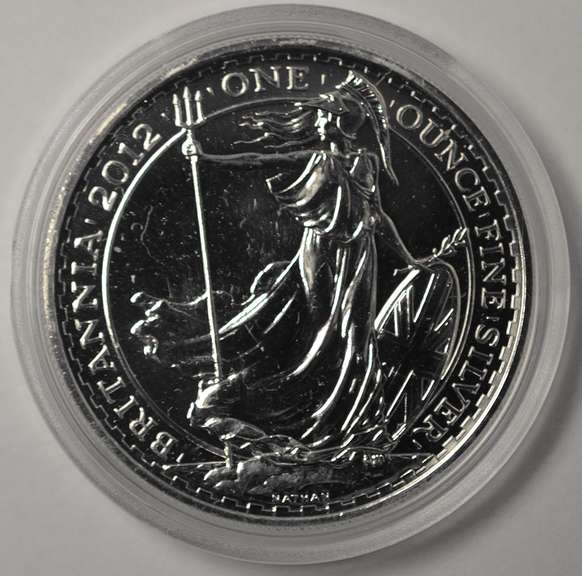 2012 1 Ounce Silver Britannia